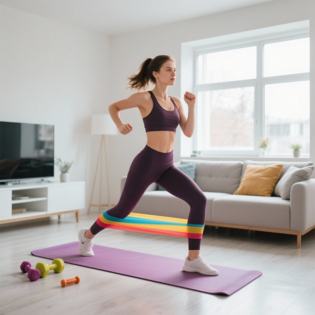 7 Essential Resistance Band Exercises for a Full-Body Workout at Home